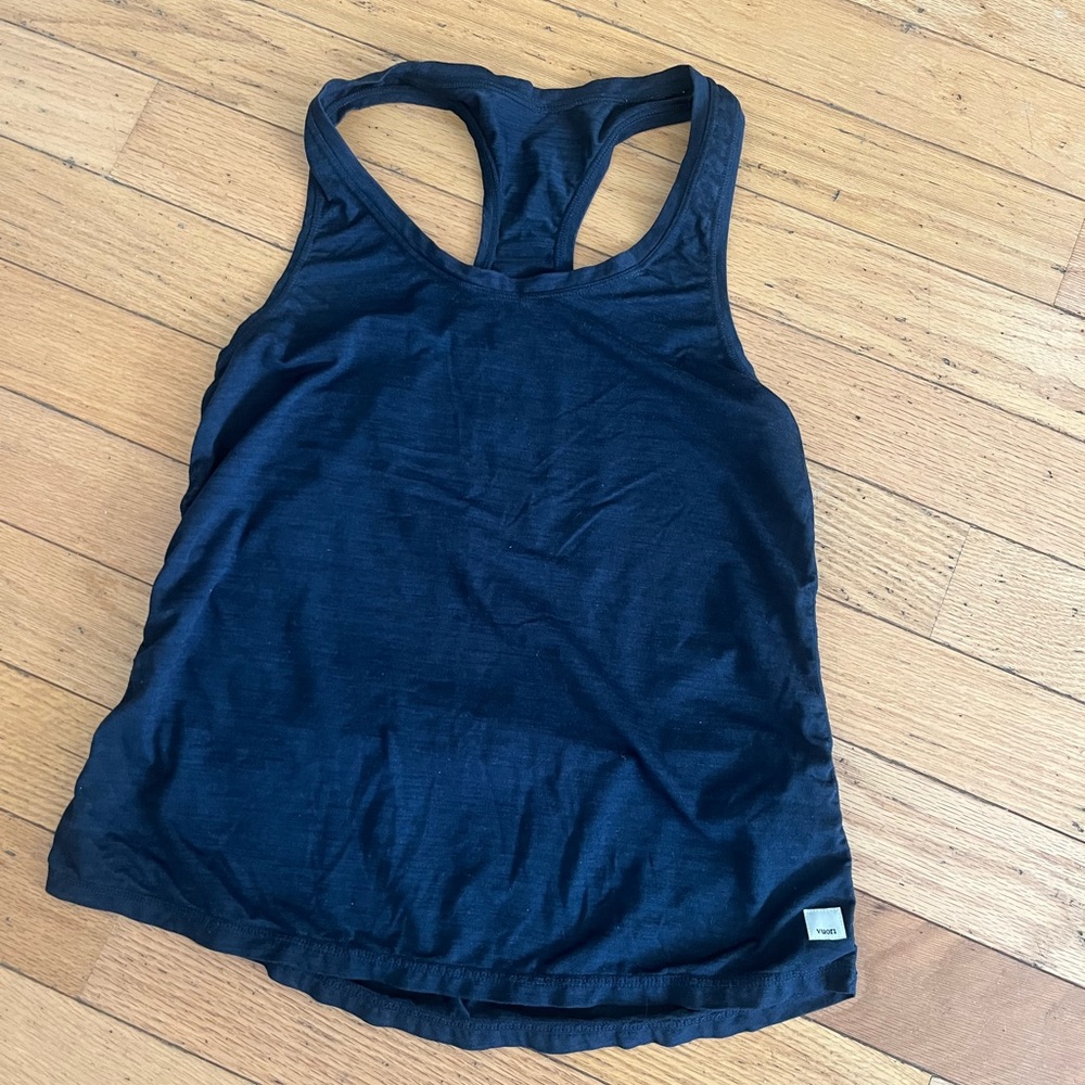 Vuori lux performance tank—ink